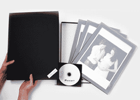 スタジオモーツァルトのマタニティフォトお写真とデータDVD